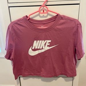 Nike crop shirt